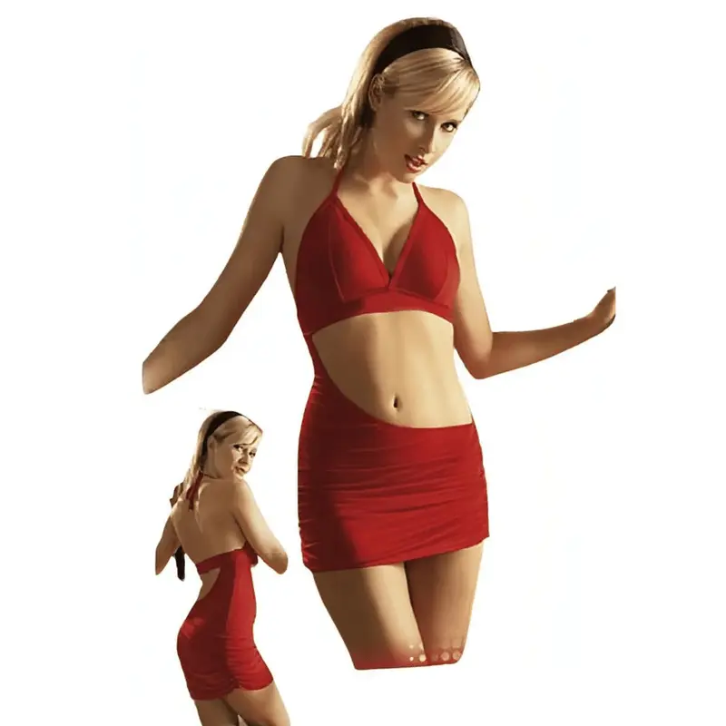 Vestino rosso - S – Completo Sexy