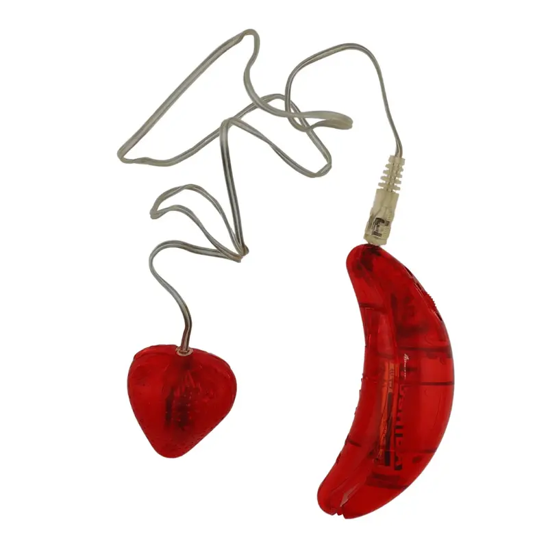Vibratore fragola multivelocità con telecomando a filo