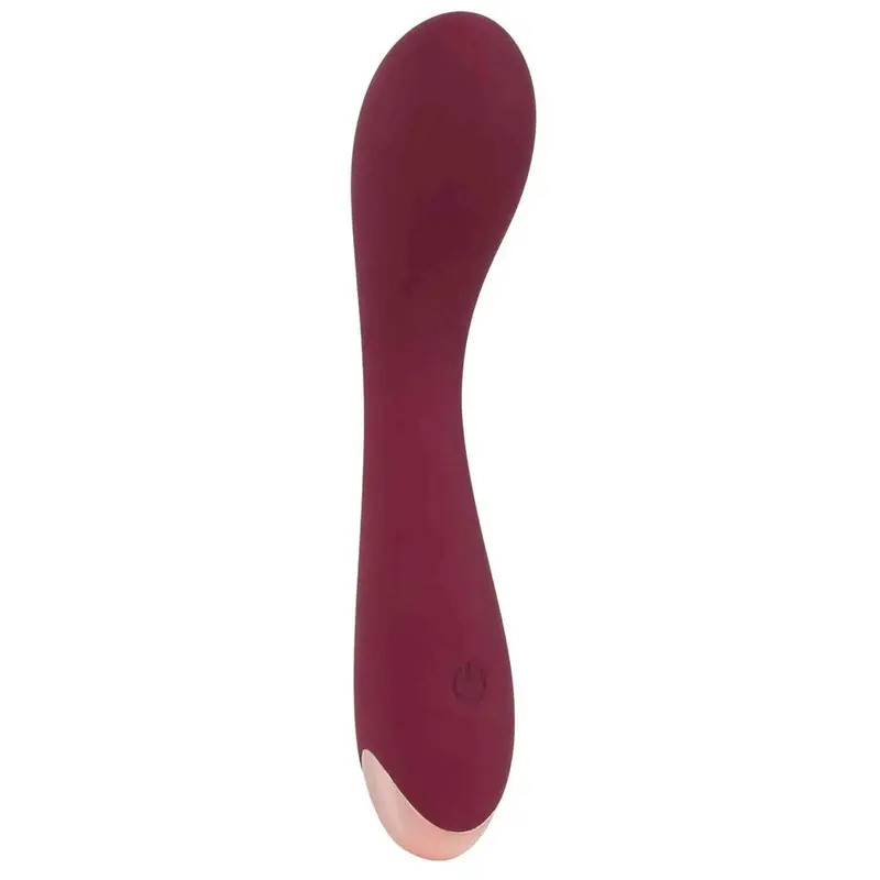 Vibratore punto G rigido bordeaux ricaricabile – 10 vibrazioni