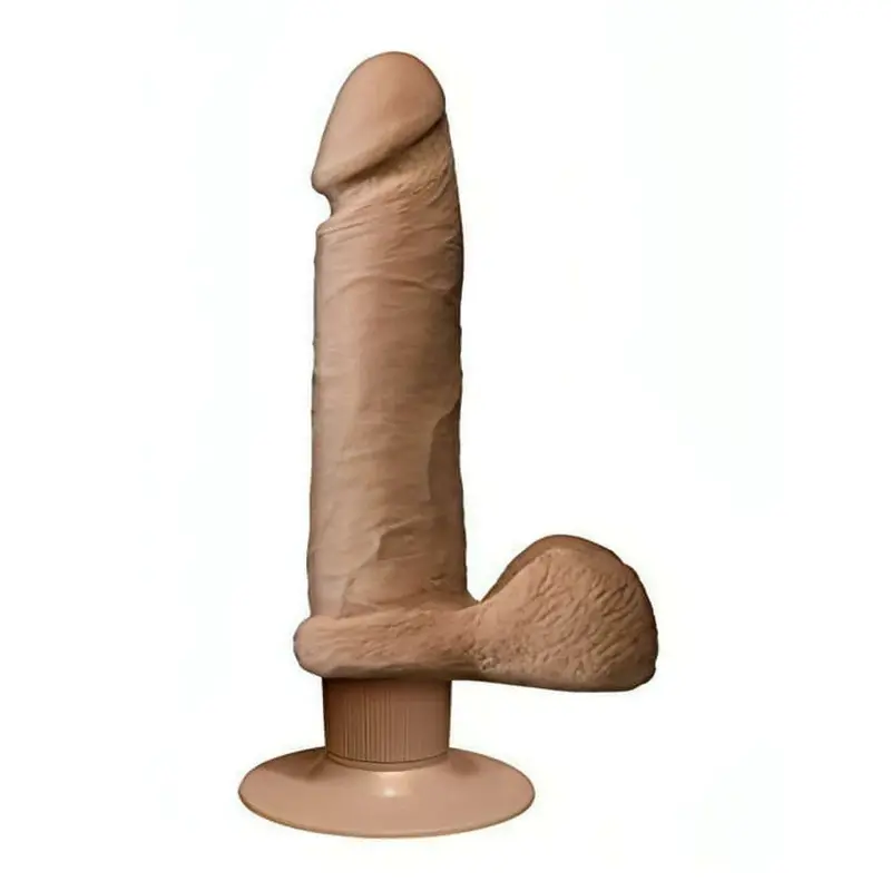 VIBRATORE ULTRAREALISTICO ULTRA REALISTIC 3.0 VIBRATING COCK 8 - Mulatto