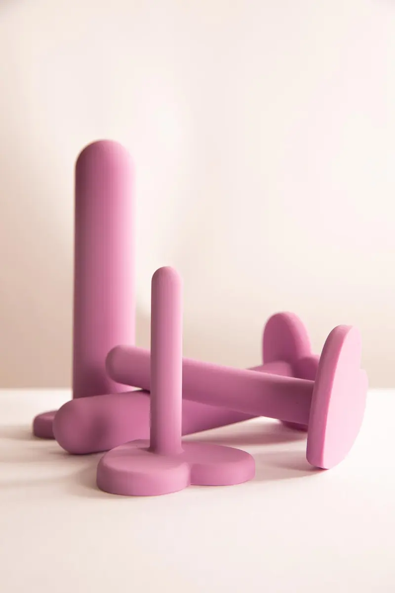 Wellness Set Dilatatori Vaginali in Silicone Lilla